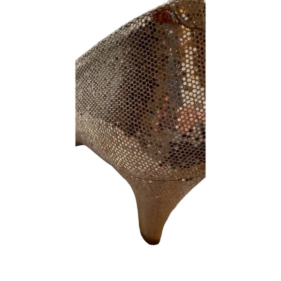 Mix No6 Sequin Shoes Heels Champaign 9.5 - Picture 11 of 11